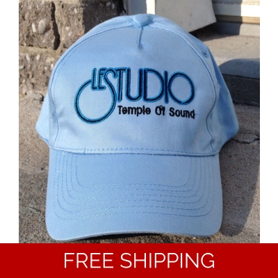 Le Studio Baseball Hat Sky Blue B & B Front Logo TOS